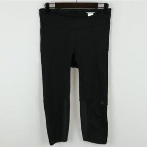 Pearl Izumi Women's Medium Black Mid Rise Crop Activewear Leggings